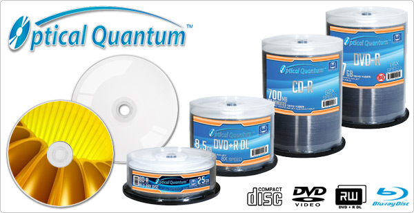 Optical Quantum offers a full series of GLOSSY inkjet printable media